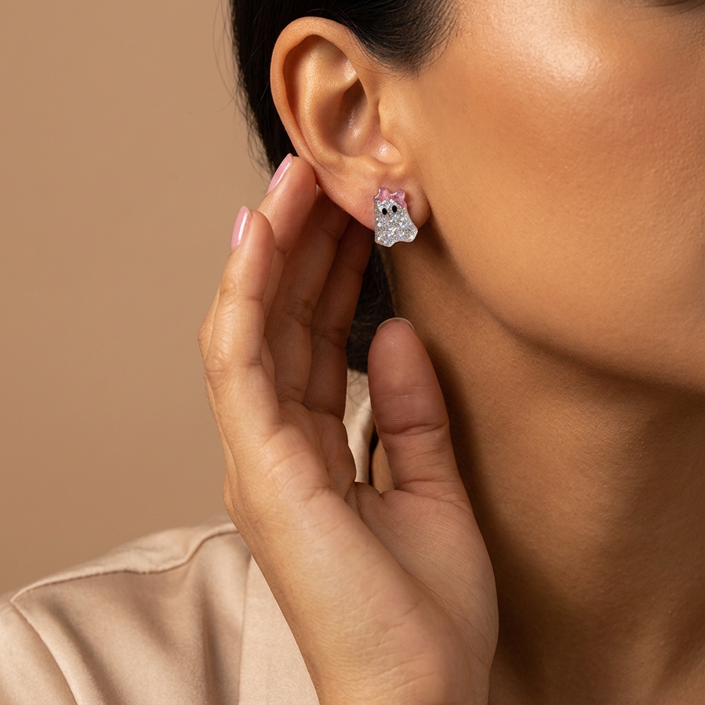 Halloween Mini Sparkly Stud Earrings Set